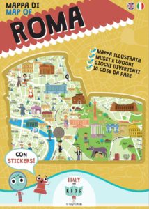 Book Cover: Italy for Kids: la mappa di Roma