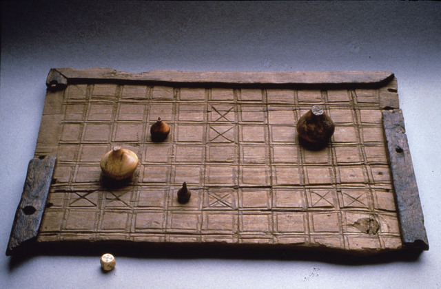 Hnefatafl portatile Gioco da tavolo dei Vichinghi realizzato a mano in pelle 