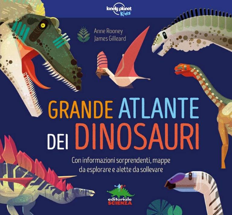 Book Cover: Grande atlante dei dinosauri